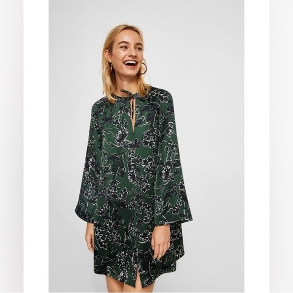 COPY - Mango Klein Floreta Shift Dress - Picture 4 of 8